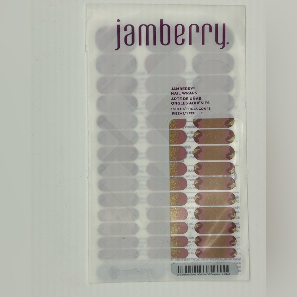 Jamberry Nail Wraps - Disney Castle of Dreams